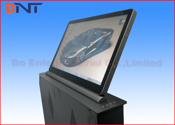 A reunião ajustável LCD motorizou o elevador do monitor do computador com o tela táctil de 18,5 polegadas