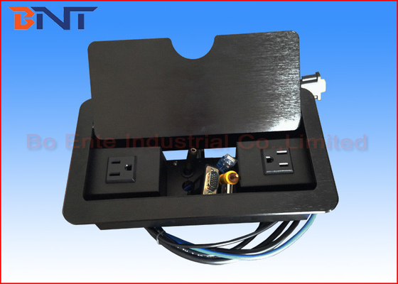 Flip Up Power Outlet With manual de canto redondo conectores de cabo de 1,5 medidores