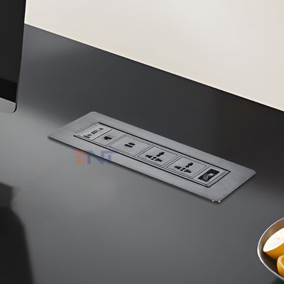 Interruptor de mesa giratória de multimídia Soquete/flip up Mesa tomada de alimentação / painel de mesa de conferência