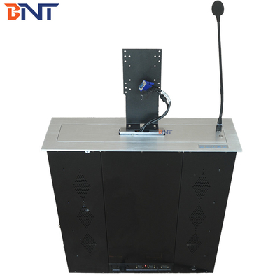 BNT motorizou o elevador audio do monitor do LCD do equipamento da comunicação do sistema de conferência do elevador do monitor da mesa do elevador da tela