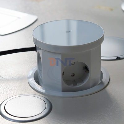 Cozinha tomada de energia oculta de escritório recessado Port USB popup AC 16A 220V Voltagem IP44 Nível para uso de escritório