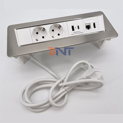 BNT Soquete Pop Up Personalizável Saída Soquete de Energia Escondida com Porta USB para Escritório