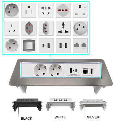 BNT Soquete Pop Up Personalizável Saída Soquete de Energia Escondida com Porta USB para Escritório