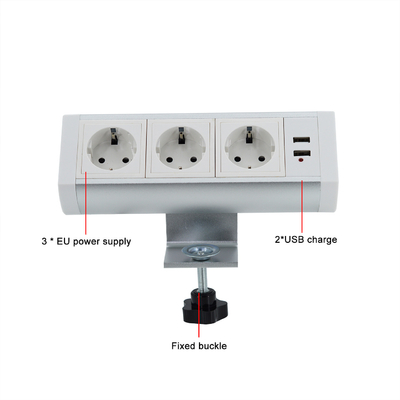 Boente pinça na secretária montagem desmontável de escritório multi-sacas de alimentação uk tomada com usb / mesa pinça montagem tomada de alimentação