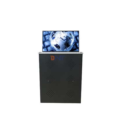 Nova chegada 15,6 polegadas Motorizado Monitor Lift 6mm Ultra estreito quadro de tela Lcd Lift para sistema de conferência Paperless