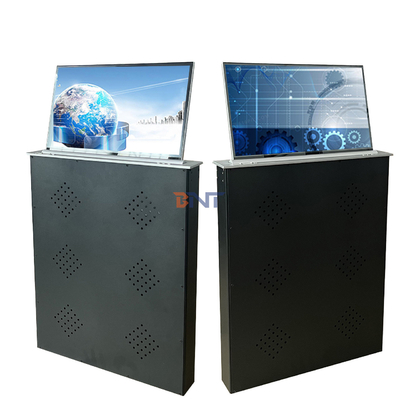 Nova chegada 15,6 polegadas Motorizado Monitor Lift 6mm Ultra estreito quadro de tela Lcd Lift para sistema de conferência Paperless