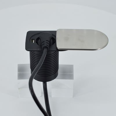 Mini tomada escondida debaixo de mobiliário de escritório desktop mesa 1 UE 1 carregador USB A