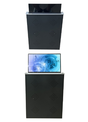 Ultra fino ultra estreito Mini retrátil elevador de monitor motorizado com tela FHD