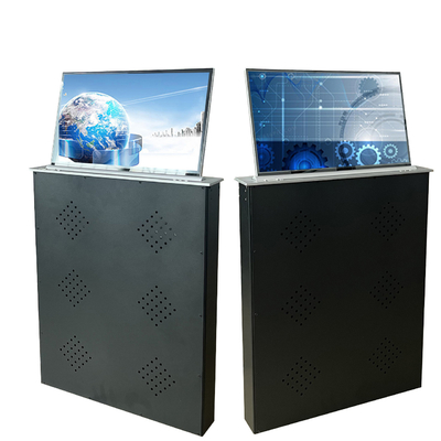 Ultra fino ultra estreito Mini retrátil elevador de monitor motorizado com tela FHD