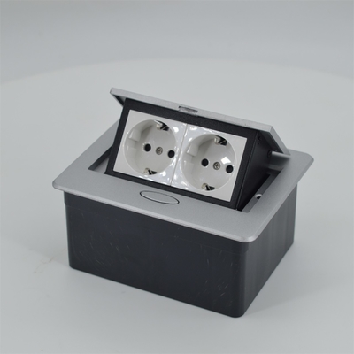 OEM/ODM Modern Office Essential BNT Popup Power Socket com 2 tomadas de corrente AC incorporadasEU/UK/US/CN16A/10A/6A Corrente nominal