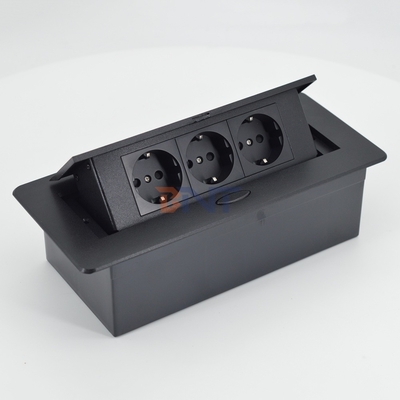 OEM/ODM EU Power Strip Extension Socket Tower 16A 3 Outlets IP44 para Reino Unido US CN para eletrônicos