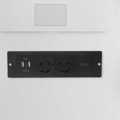 Venda a quente Conector de carregamento sem fio de energia padrão 3EU 5A Corrente nominal