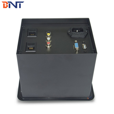 Soluções de AV para escritório Soquetes de energia de mesa de prata Dimensões 151 * 121mm