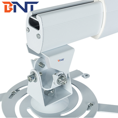 Mural de escritório branco Montar projector de lançamento curto Bracket pode ajustar livremente o ângulo