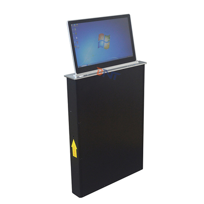 Motorizado 15,6 polegadas touch screen LCD monitor elevador para sistema de escritório sem papel