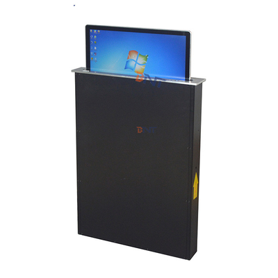 Motorizado 15,6 polegadas touch screen LCD monitor elevador para sistema de escritório sem papel