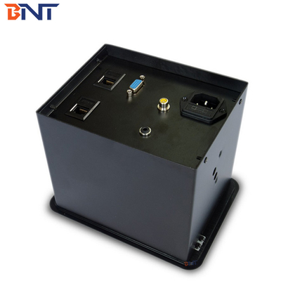 Sala de conferências AV Desktop Power Pop Up Sockets com áudio / vídeo / VGA