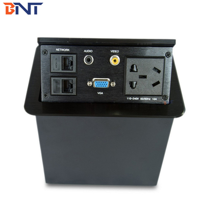 Sala de conferências AV Desktop Power Pop Up Sockets com áudio / vídeo / VGA
