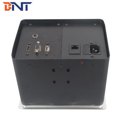 Multifunção de balcão de tomada de saída elétrica Matte Color Negro com HDMI / VGA