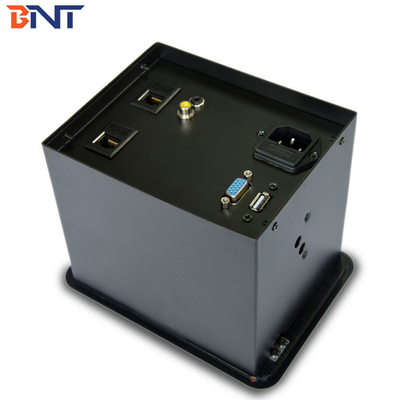 Soquetes de alimentação de escritório de emergência pneumática com USB / rede / 3.5 áudio