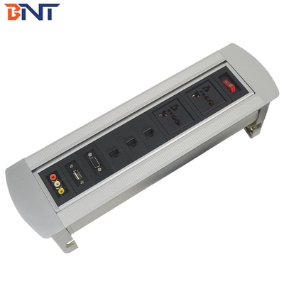 Conferência Escondida Rotativa Multi Power Socket Flip Up 10 - 13 Amp