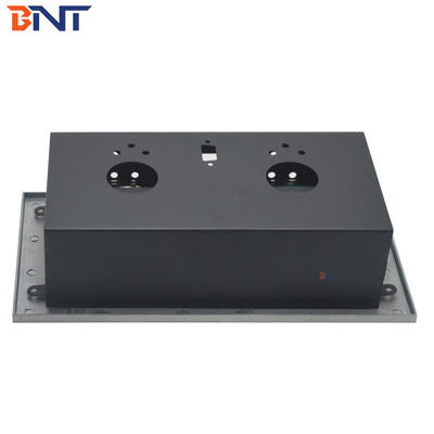Escondido 3.5 Audio Desk Pop Up Sockets Preto Matte, Conector de alimentação para mesa