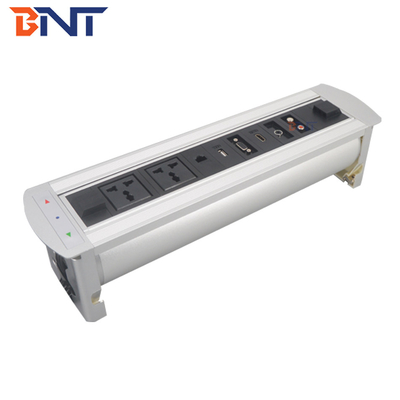com interface VGA para mesa de escritório tomada de energia flip up EK9224