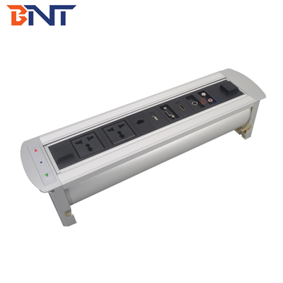com interface VGA para mesa de escritório tomada de energia flip up EK9224