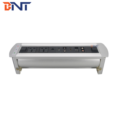 com interface VGA para mesa de escritório tomada de energia flip up EK9224