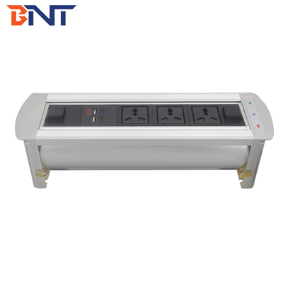 Revole elétrico para mesa de sala de conferências tomada de tomada EK8300
