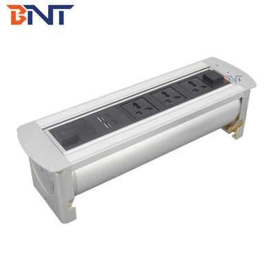 Revole elétrico para mesa de sala de conferências tomada de tomada EK8300