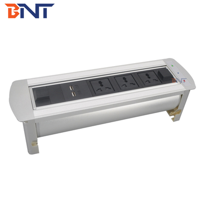 Revole elétrico para mesa de sala de conferências tomada de tomada EK8300
