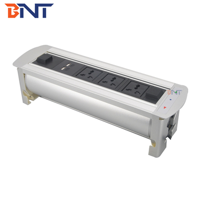 Revole elétrico para mesa de sala de conferências tomada de tomada EK8300