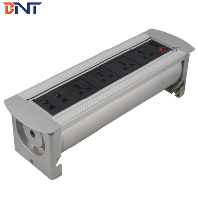 quatro interfaces de rede usadas em escritórios manual flip up socket MK1144
