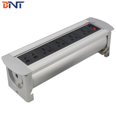 quatro interfaces de rede usadas em escritórios manual flip up socket MK1144