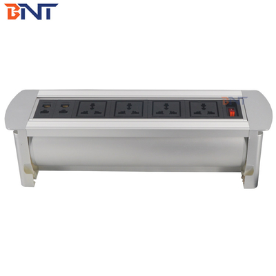 quatro interfaces de rede usadas em escritórios manual flip up socket MK1144