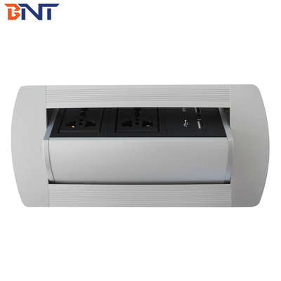 carregador duplo usb flip up tomada oculta disponível customatic como necessário MK3200