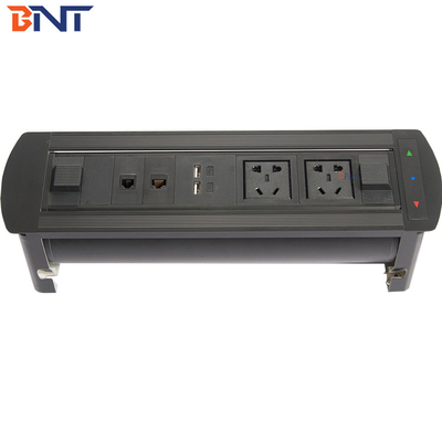 disponível mesa elétrica personalizada flip up socket com ângulo de virar de 180 graus EK6203