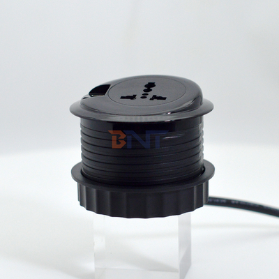 80 mm Conectores elétricos redondos e tomadas de Eu tomadas padrão com porta de carregamento USB tipo-C