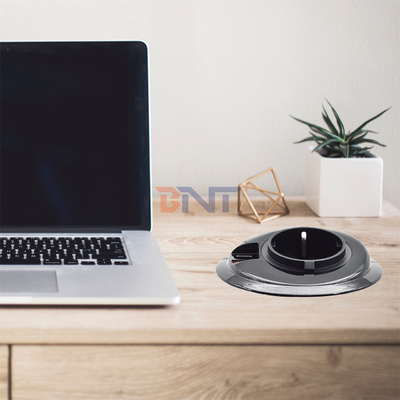Soquete de escritório para cozinha e escritório Material ABS PC e carregamento USB A C personalizável