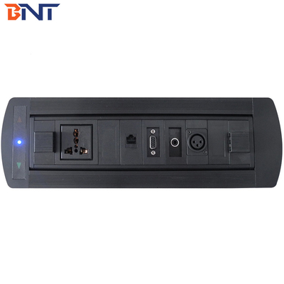 O conector de mídia pop-up manual de 180 graus com OEM / ODM