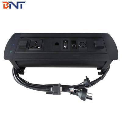 O conector de mídia pop-up manual de 180 graus com OEM / ODM