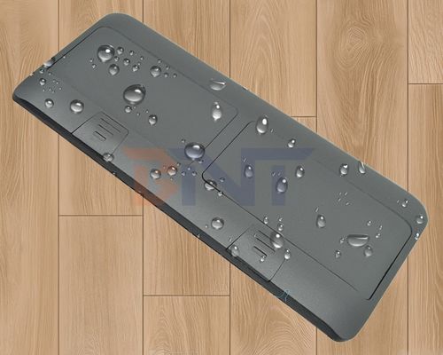 Soquete de piso de liga de alumínio pop-up à prova d'água Soquete de solo oculto Plug 4 Outlet Soquete de alimentação