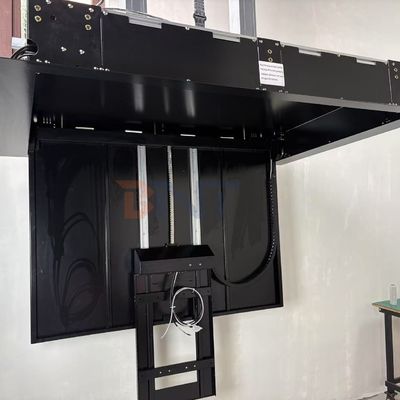 Suporte de elevação de TV motorizado de 55 polegadas com teto de controle remoto Flip Down TV Bracket com funções de queda e rotação