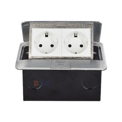 Tomada de chão personalizada EU Power Ground IP44 à prova d'água com elevação lenta, corrente nominal de 16A