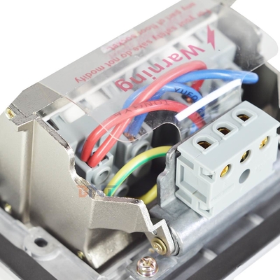 Tomada de chão personalizada EU Power Ground IP44 à prova d'água com elevação lenta, corrente nominal de 16A