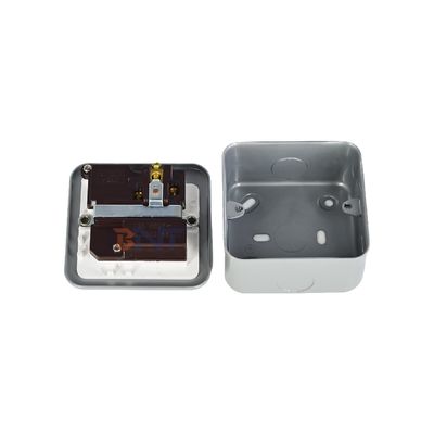 Painel de Tomada de Parede Novo Estilo Padrão UK com Controle de Interruptor Liga/Desliga