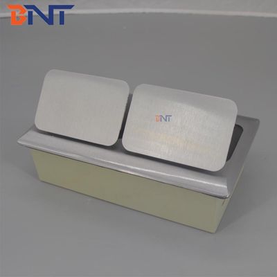 Soquete Pop-Up em Liga de Alumínio com Design de Retorno Lento para Operação Suave Fonte de Alimentação Personalizável