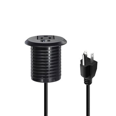 50mm Rodas Plugs Elétricos & us Sockets Sacas padrão com USB Type-C Port de Carregamento